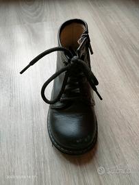 Stivaletti pelle nera