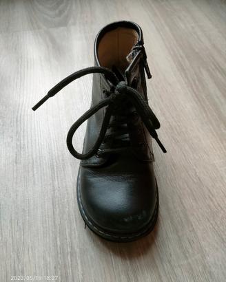 Stivaletti pelle nera