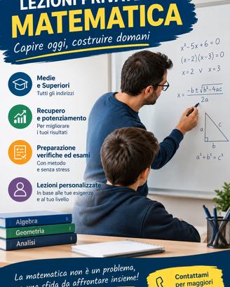 lezioni private matematica e informatica