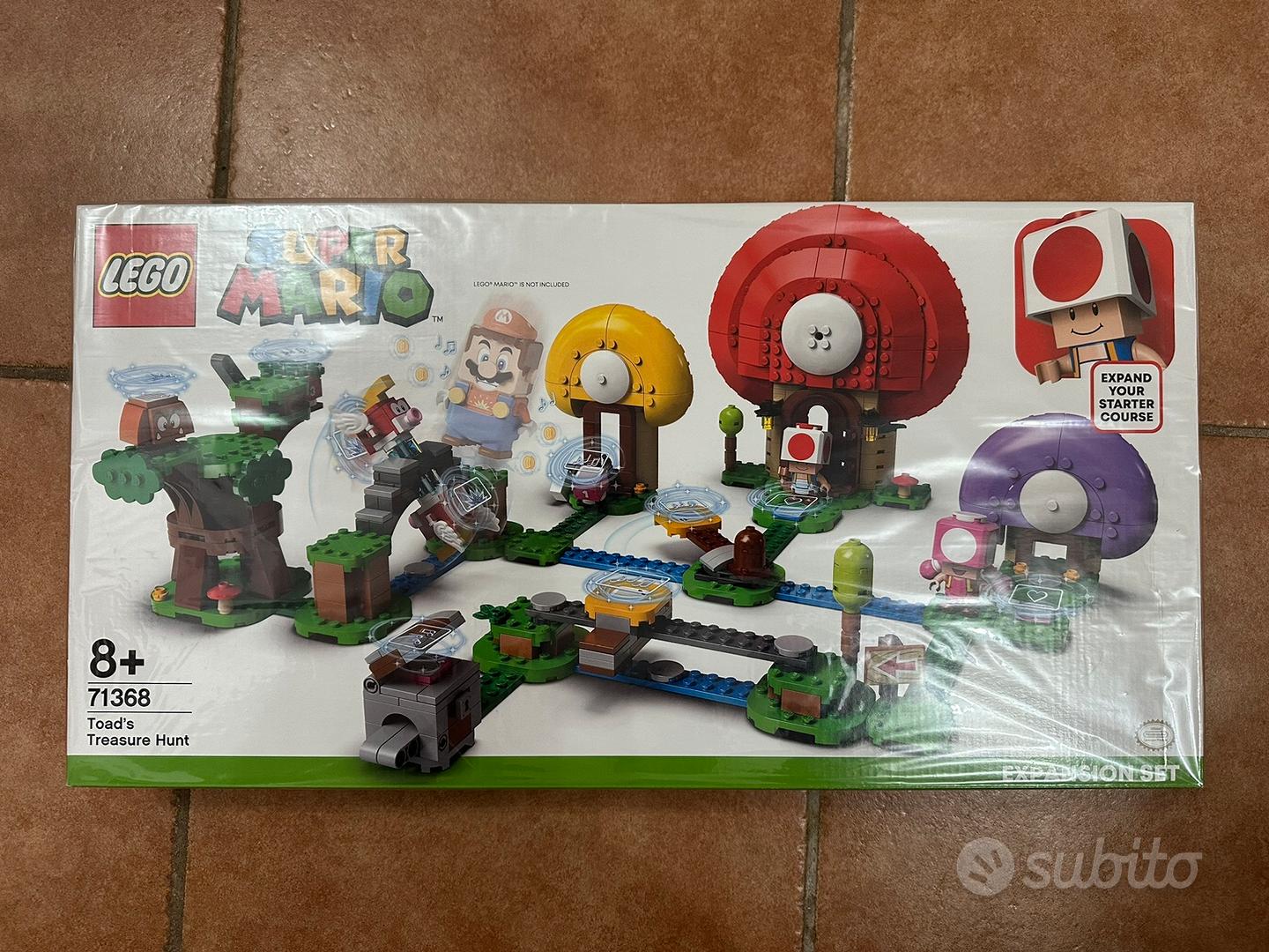 Lego Super Mario 71368 Caccia al Tesoro di Toad Tutto per i