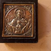 piccola icona in argento