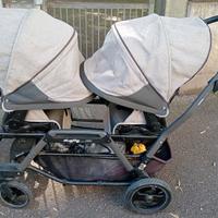 Passeggino gemellare. PegPerego-Duette Piroet.
