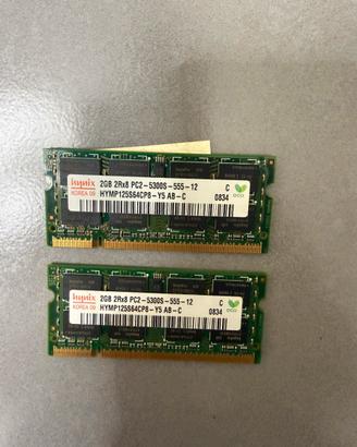 Kit RAM Hynix 4GB (2x2GB)
