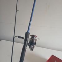 Combo spinning spigola/serra Shimano Daiwa