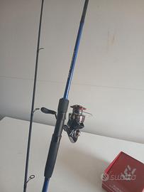 Combo spinning spigola/serra Shimano Daiwa