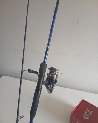 Combo spinning spigola/serra Shimano Daiwa