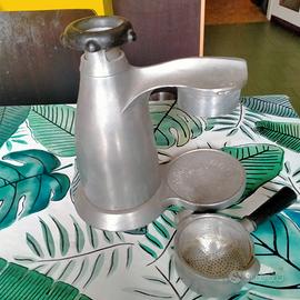 Caffettiera vintage Vesuviana anni 50 
