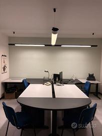 Scrivania da ufficio modulare - Bench 4 postazioni