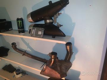 Scarico Ducati Monster originale + centralina