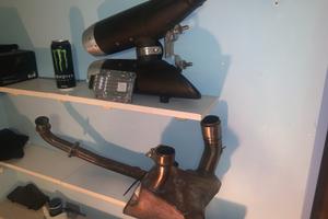 Scarico Ducati Monster originale + centralina