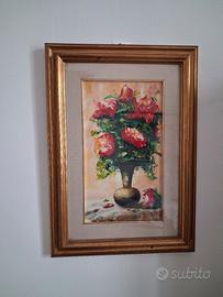 quadro con fiori di Marino Brogi