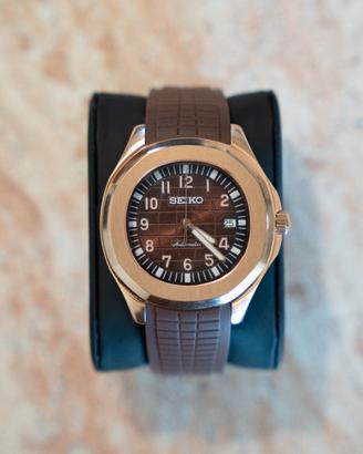 Seiko Mod Aquanaut Rose Gold - Automatico