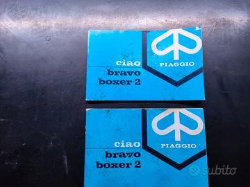 Libretto manutenzione Piaggio Ciao Bravo Boxer 2
