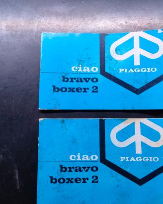 Libretto manutenzione Piaggio Ciao Bravo Boxer 2
