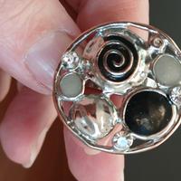 Anello con pietre decorative #regolabile