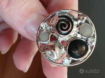 Anello con pietre decorative #regolabile