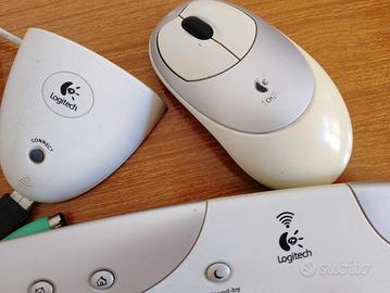 Mouse + tastiera  wireless Logitech