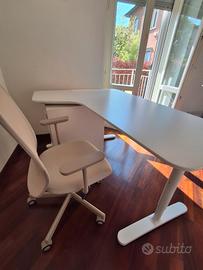 scrivania+cassettiera+sedia