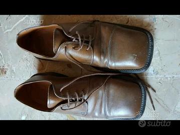 Scarpe uomo vero cuoio