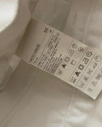 Pantaloni corti, jeans bianchi