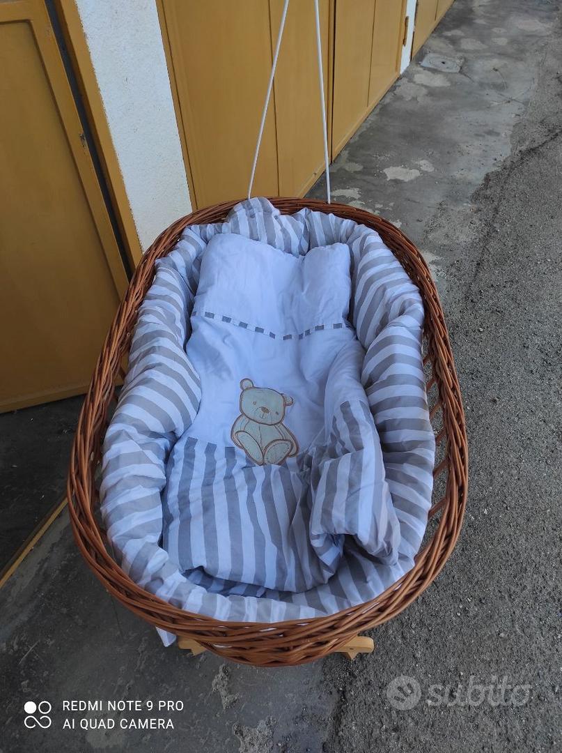 Culla in vimini neonato - Tutto per i bambini In vendita a Torino
