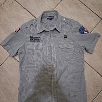 Camicia Blauer USA stile militare