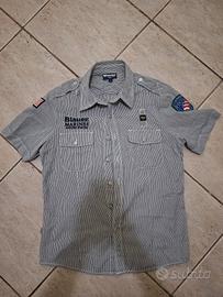 Camicia Blauer USA stile militare