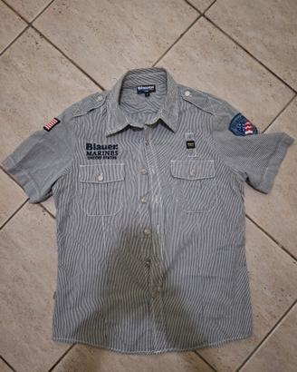 Camicia Blauer USA stile militare