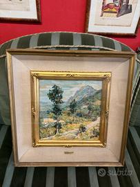 Olio su tela Alfonso Grassi