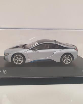 Box Ufficiale BMW i8 1:43 Modellino Nuovo