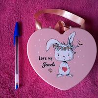 scatolina portagioie in plastica bambina