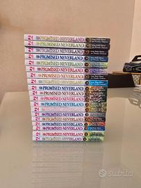 Manga The Promised Neverland 1-14 e 16-20(manca 15