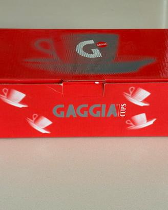 Confezione tazzine Gaggia anni 80' Nuove