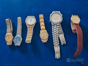 Orologi vintage Seiko, Bulove e citizen