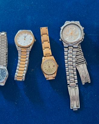 Orologi vintage Seiko, Bulove e citizen