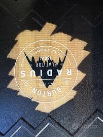 Tavola da sci + attacchi Burton