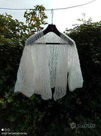 Coprispalle in maglia traforata taglia 42/44