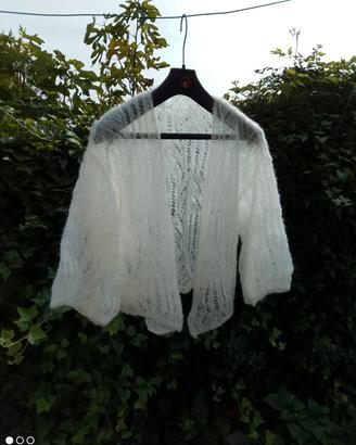 Coprispalle in maglia traforata taglia 42/44