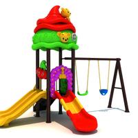 Gioco per bambini, playground, scivolo, gonfiabile