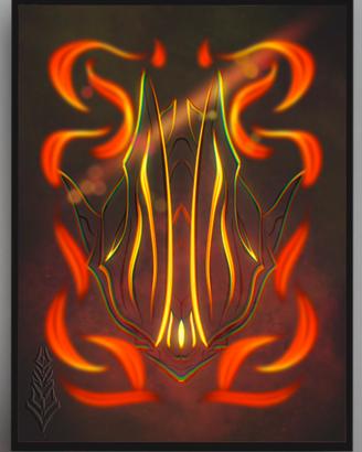 Quadro Warframe "Uriel" - Stampa