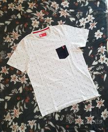 T-shirt a fantasia con taschino Jack & Jones Tg.L