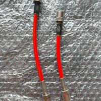 tubi freno in treccia posteriori Hel