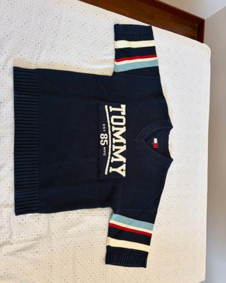 MAGLIONE OVER TOMMY CON MANICHE 3/4