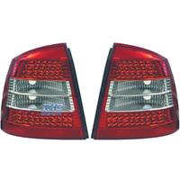 FANALI A LED OPEL ASTRA G 2P 4P 97-04 ROSSO AFFUMI