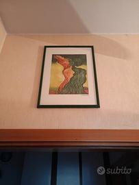 CANTATORE E FIUME acquaforte/litografie