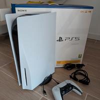Playstation 5 con Lettere Blu-ray Disc