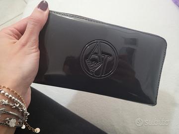 portafoglio in vernice Armani