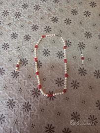 Set collana più orecchini 
