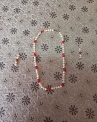 Set collana più orecchini 