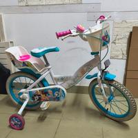 Bicicletta bambina raggio 16 Frozen 